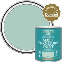 RustOleum X Dunelm Exclusive Seafoam Matt Furniture Paint Seafoam
