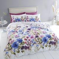 Catherine Lansfield Countryside Floral Reversible Duvet Cover & Pillowcase Set