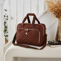 IT Luggage Divinity Quilted Holdall Brown