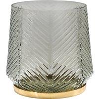 Elm Embossed Candle Holder