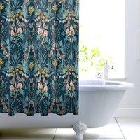 Utopia Dream Teal Shower Curtain