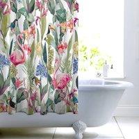Tropical Garden Shower Curtain