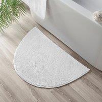 Mini Bobble Semi Circle Bath Mat