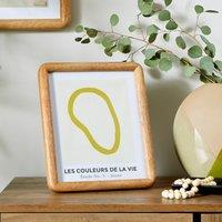 Rounded Edge Solid Wood Photo Frame