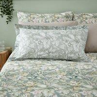 Soft Tropics Oxford Pillowcase Lilypad