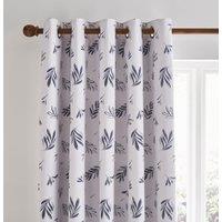 Portree Leaf Blackout Eyelet Curtains