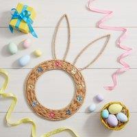 Flower Bunny Wreath