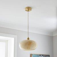 Lacey Alabaster Pendant Light