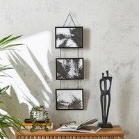 Metal Black Hanging Multi Photo Frame