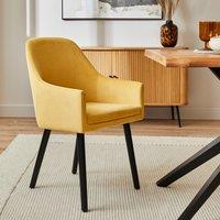 Eddie Carver Dining Chair, Velvet