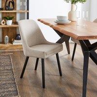 Eddie Dining Chair, Luna Fabric