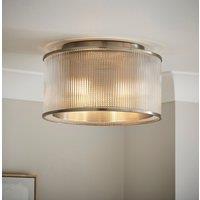 Kruze Glass Flush Ceiling Light