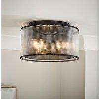 Kruze Glass Flush Ceiling Light