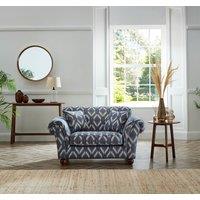 Angus Ikat Snuggle Chair