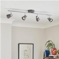 Alto 4 Light Semi Flush Spotlight Bar