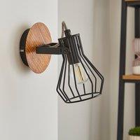 Fulton Industrial Spotlight Wall Light