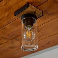 Fulton Industrial Outdoor Flush Ceiling Light