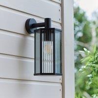 Hex Ribbed Indoor Outdoor Wall Light