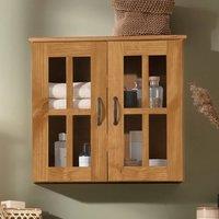 Harlow Wall Cabinet, Oak Effect