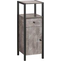 Colton Single Bathroom Cabinet, Concrete Effect