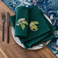 Set of 4 Jungle Luxe Napkins