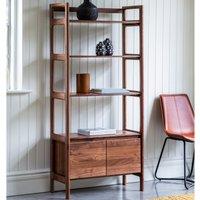 Mabie Walnut Shelf Unit