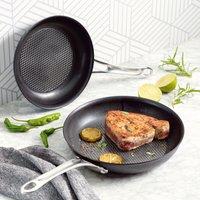 Anolon X Non-Stick Aluminium Set of 2 Skillet Pans Black