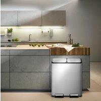 EKO Ecocasa 30/30 Litre Stainless Steel Pedal Bin