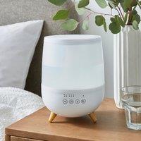 Humidifier Aroma Nightlight with Seven Colours White