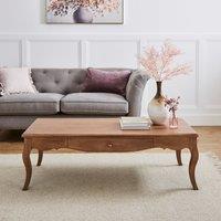 Giselle 1 Drawer Coffee Table, Mango Wood