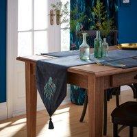 Kingfisher V-Shaped Table Runner