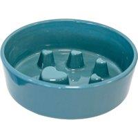 Ceramic Slow Feeder Dog Bowl