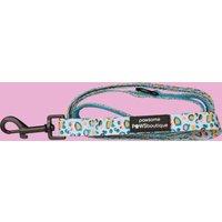 Blue Leopard Dog Lead
