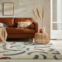 Squiggle Berber Rug MultiColoured