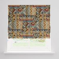 Evander Red Roman Blind