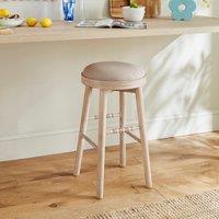 Adora Bar Stool, Mango Wood Light Wood