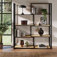 Tilden Tall Extendable Shelving Unit, Oak Effect