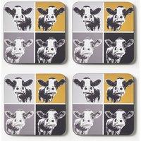 Set of 4 MM Sketch Moo Coasters