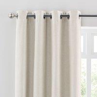 Luna Brushed Ultra Blackout Eyelet Curtains