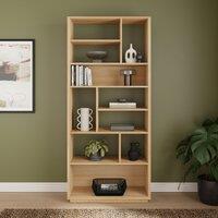 Hardy Slim Bookcase, Oak Effect