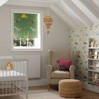 Dino Twist Safe Blackout Roller Blind
