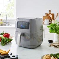 Digital 6.8L Air fryer Cream