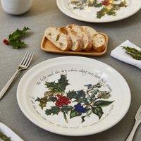 The Holly and the Ivy Set of 6 Dinner Plates