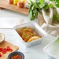 Foil Trays with Lid Foil Silver