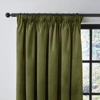 Recycled Velour Pencil Pleat Curtains