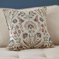 Antoinette Jacquard Natural Cushion Natural