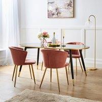 Kendall Dining Chair, Velvet