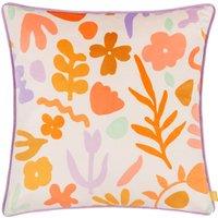 furn. Amelie Doodles Square Cushion MultiColoured