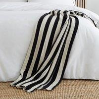 Style Sisters Knitted Stripe Throw Blanket