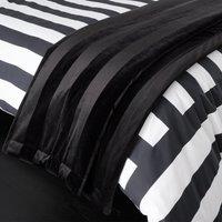 Style Sisters Velvet Stripe Throw Blanket